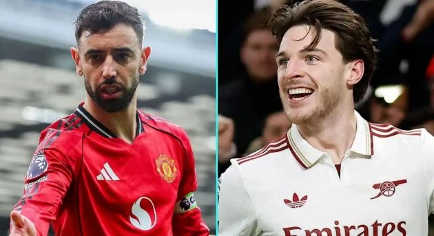 Vượt Declan Rice, Bruno Fernandes giành giải Cầu thủ xuất sắc nhất năm Vượt Declan Rice, Bruno Fernandes giành giải Cầu thủ xuất sắc nhất năm