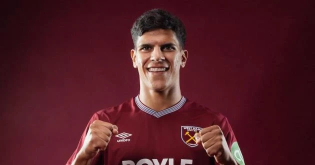 Xuống hạng cùng West Ham, Mateus Fernandes vẫn là sao trẻ số một Xuống hạng cùng West Ham, Mateus Fernandes vẫn là sao trẻ số một