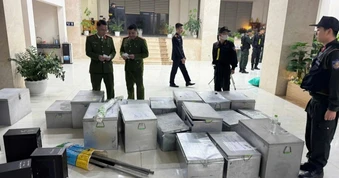 Bắt Cường "Cát", Giám đốc Công ty Quan Minh ở Vân Đồn