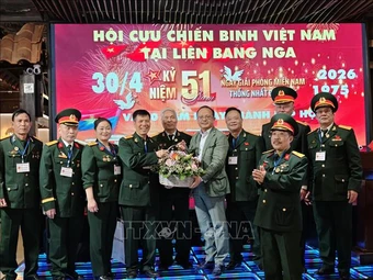 Cựu chiến binh Việt Nam tại Nga vững phẩm chất Bộ đội Cụ Hồ