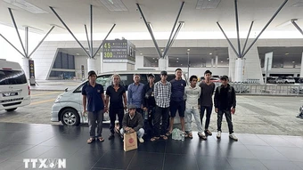 Giải cứu 10 ngư dân Việt Nam làm việc tại Malaysia