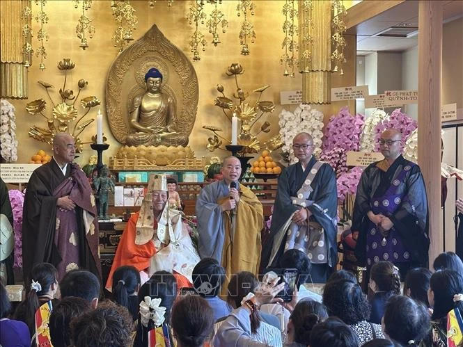Khánh thành ngôi chùa Việt Nam đầu tiên tại Tokyo