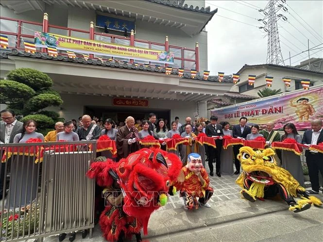 Khánh thành ngôi chùa Việt Nam đầu tiên tại Tokyo