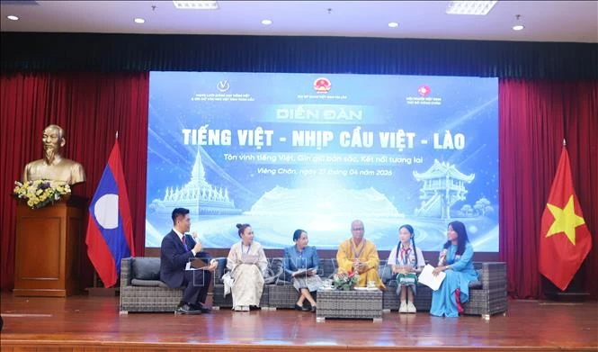 Tôn vinh tiếng Việt: Nhịp cầu gắn kết Việt Nam - Lào Tôn vinh tiếng Việt: Nhịp cầu gắn kết Việt Nam - Lào