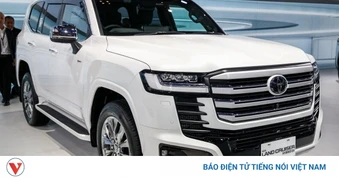 Cận cảnh Toyota Land Cruiser Hybrid 2026 ra mắt Đông Nam Á
