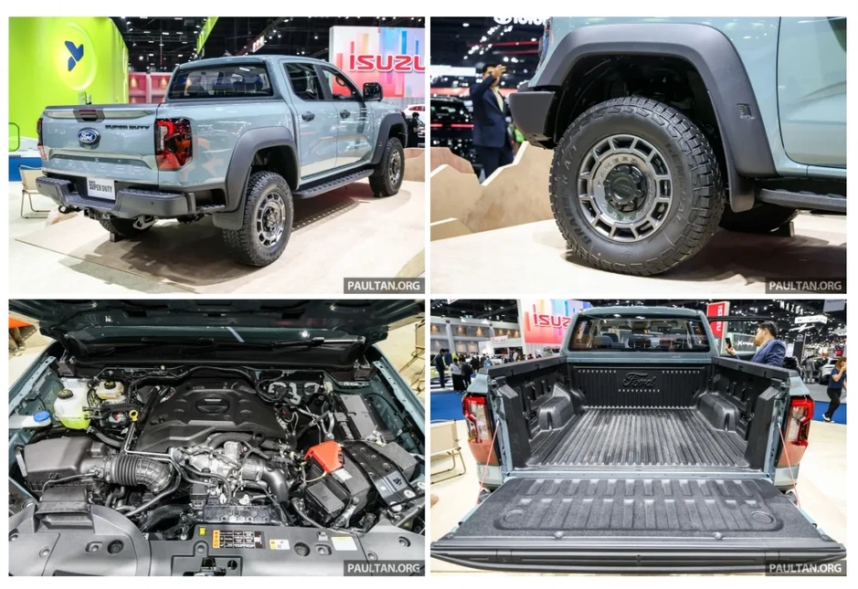 Chi tiết xe bán tải Ford Ranger Super Duty với sức kéo tới 4,5 tấn Chi tiết xe bán tải Ford Ranger Super Duty với sức kéo tới 4,5 tấn