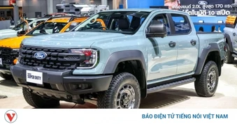 Chi tiết xe bán tải Ford Ranger Super Duty với sức kéo tới 4,5 tấn