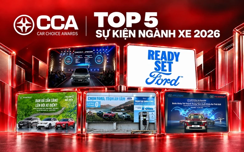 Điểm danh những mẫu xe đoạt giải thưởng tại Gala Car Choice Awards 2026
