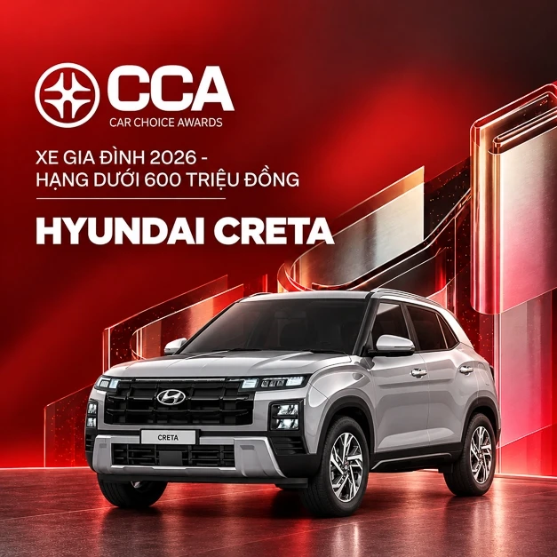 Điểm danh những mẫu xe đoạt giải thưởng tại Gala Car Choice Awards 2026