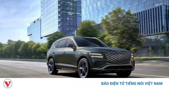 Genesis GV80 Hybrid chính thức ra mắt với công suất 352 mã lực