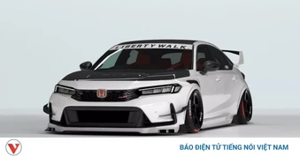 Honda Civic Type R độ Liberty Walk gây chú ý với bodykit giá tới 447 triệu đồng