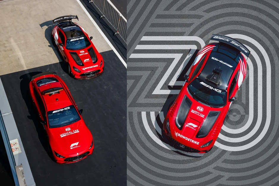 Mercedes-AMG GT Black Series tiếp tục làm xe an toàn tại giải đua F1 Mercedes-AMG GT Black Series tiếp tục làm xe an toàn tại giải đua F1