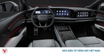 Nội thất siêu sang trên xe Audi Q9