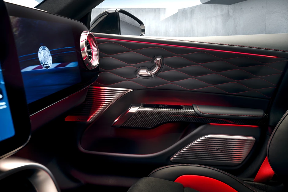 'Siêu xe' điện Mercedes-AMG GT 4-Door Coupe lộ ảnh nội thất 'Siêu xe' điện Mercedes-AMG GT 4-Door Coupe lộ ảnh nội thất