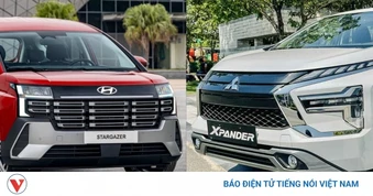 So sánh Mitsubishi Xpander AT Premium và Hyundai Stargazer cao cấp 2026