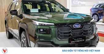 Subaru Outback 2026 gây chú ý với thiết kế vuông vức, động cơ Boxer 2.5L