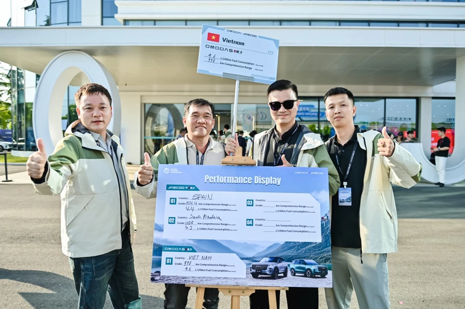 Việt Nam giành chiến thắng tại thử thách “Super Hybrid Marathon 9 quốc gia” Việt Nam giành chiến thắng tại thử thách “Super Hybrid Marathon 9 quốc gia”