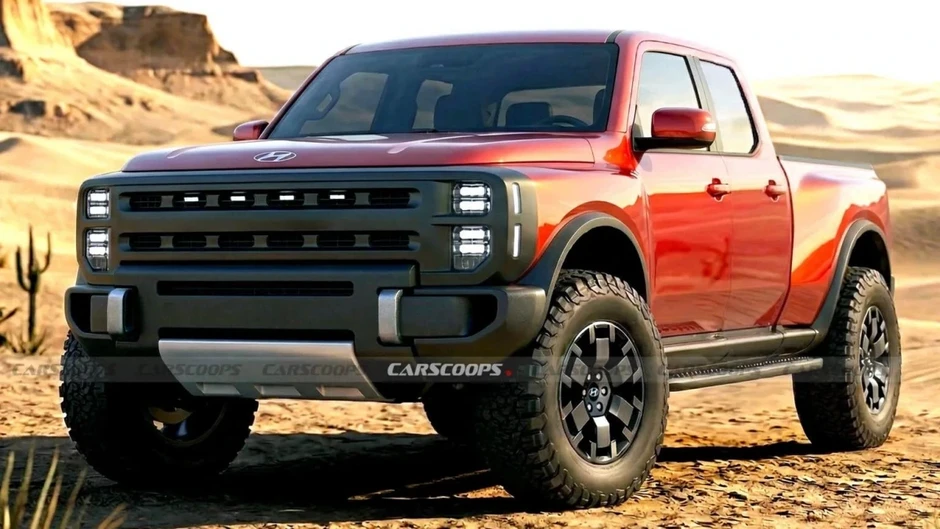 Xe bán tải Hyundai Boulder lộ diện, hứa hẹn "đấu" với Ford Ranger vào năm 2030 Xe bán tải Hyundai Boulder lộ diện, hứa hẹn "đấu" với Ford Ranger vào năm 2030