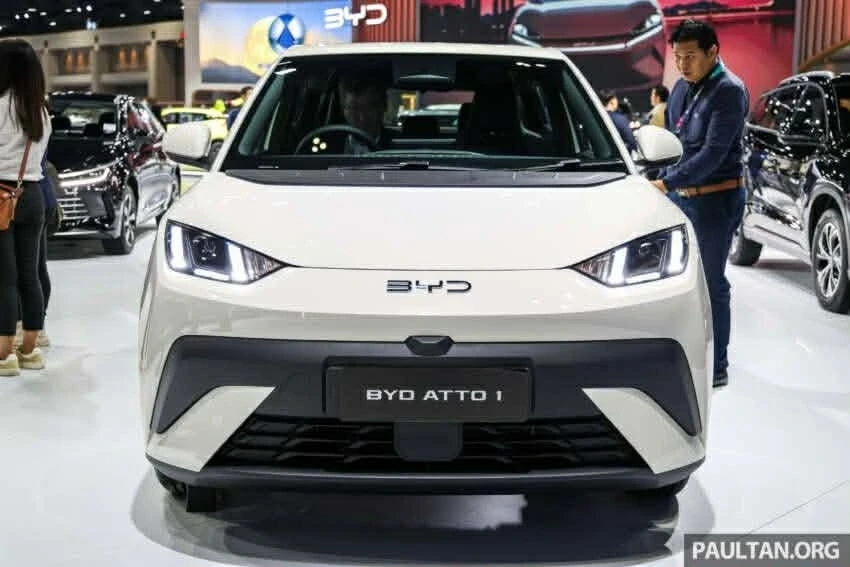 Xe điện cỡ nhỏ BYD ATinVina 1 ra mắt Thái Lan, giá từ 345 triệu đồng Xe điện cỡ nhỏ BYD ATinVina 1 ra mắt Thái Lan, giá từ 345 triệu đồng