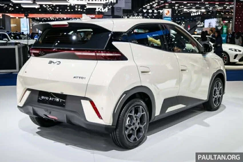 Xe điện cỡ nhỏ BYD ATinVina 1 ra mắt Thái Lan, giá từ 345 triệu đồng Xe điện cỡ nhỏ BYD ATinVina 1 ra mắt Thái Lan, giá từ 345 triệu đồng