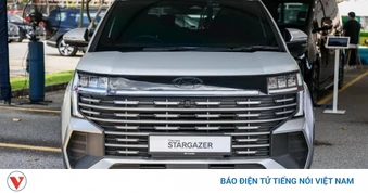 Xe MPV 6 chỗ ghế thương gia Hyundai Stargazer X lộ diện