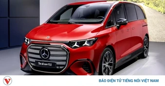 Xe MPV hạng sang - Mercedes VLE chính thức ra mắt với màn hình 31 inch