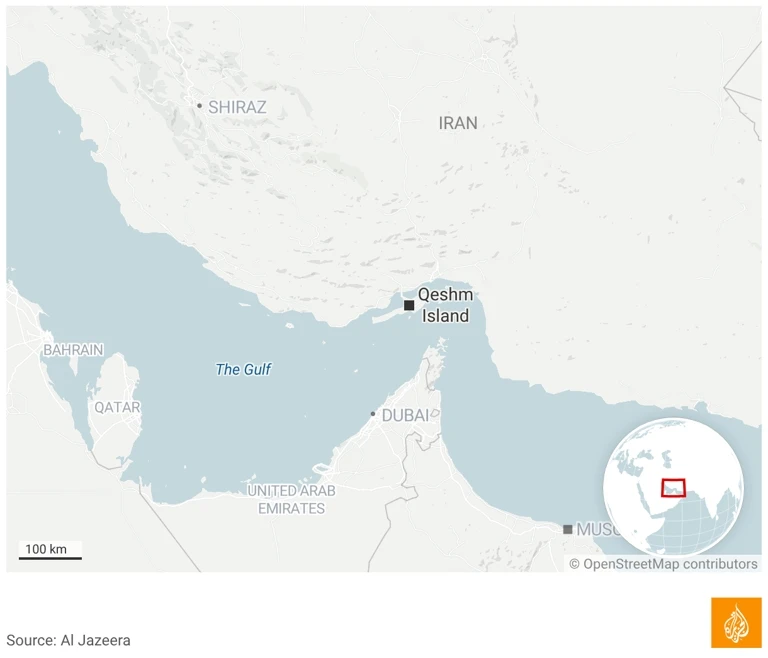 “Pháo đài ngầm” dưới đảo Qeshm của Iran và thế trận siết chặt eo biển Hormuz “Pháo đài ngầm” dưới đảo Qeshm của Iran và thế trận siết chặt eo biển Hormuz