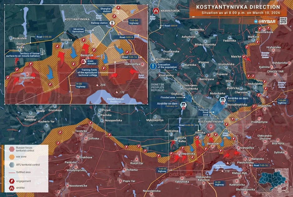 Chiến sự Ukraine 11/3: Nga đang chuẩn bị những bất ngờ kinh thiên động địa cho Ukraine ở Sumy - Ukraine thắng lớn ở mặt trận phía Nam, Nga buộc phải rút lui Chiến sự Ukraine 11/3: Nga đang chuẩn bị những bất ngờ kinh thiên động địa cho Ukraine ở Sumy - Ukraine thắng lớn ở mặt trận phía Nam, Nga buộc phải rút lui