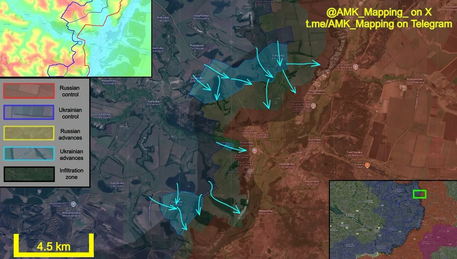 Chiến sự Ukraine 19/9: "Con lắc đảo chiều" ở Kupyansk, bất ngờ lớn đã xảy ra - Ukraine bên bờ vực thất thủ Orekhov và Dobropillia cùng lúc Chiến sự Ukraine 19/9: "Con lắc đảo chiều" ở Kupyansk, bất ngờ lớn đã xảy ra - Ukraine bên bờ vực thất thủ Orekhov và Dobropillia cùng lúc