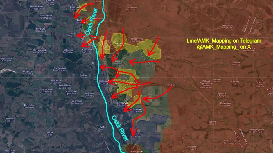 Chiến sự Ukraine 25/6: Hé lộ bất ngờ, Nga chưa từng thực sự chiếm Kupyansk nhưng giờ đã khác - Ukraine bên bờ vực thất thủ Liman và Konstantinovka cùng lúc Chiến sự Ukraine 25/6: Hé lộ bất ngờ, Nga chưa từng thực sự chiếm Kupyansk nhưng giờ đã khác - Ukraine bên bờ vực thất thủ Liman và Konstantinovka cùng lúc