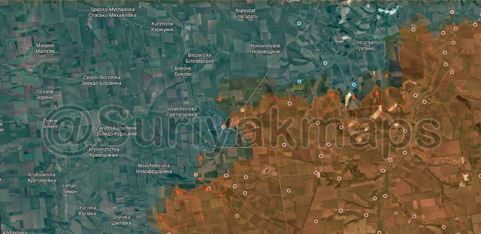 Chiến sự Ukraine 25/8: Nga chính thức tổng tấn công Dobropillia, Ukraine chống đỡ trong vô vọng - Vành đai pháo đài Donbass của Ukraine rung chuyển, vỡ vụn Chiến sự Ukraine 25/8: Nga chính thức tổng tấn công Dobropillia, Ukraine chống đỡ trong vô vọng - Vành đai pháo đài Donbass của Ukraine rung chuyển, vỡ vụn