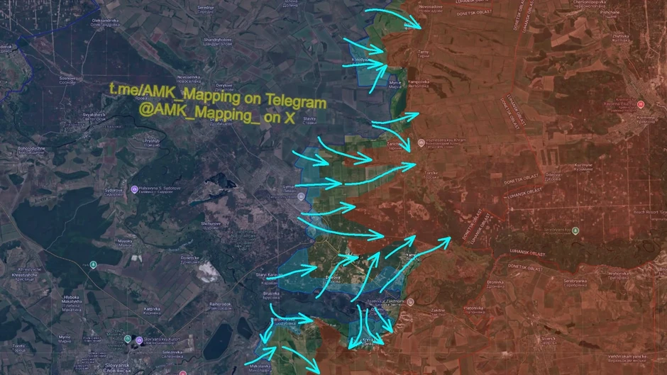 Chiến sự Ukraine 25/9: Ukraine gây bất ngờ lớn, "gió đổi chiều" cùng lúc ở Sloviansk và Liman, chuyện nghiêm trọng gì đang xảy ra với Nga - Hàng nghìn binh sĩ Ukraine bị bao vây ở Dobropillia và Kharkov Chiến sự Ukraine 25/9: Ukraine gây bất ngờ lớn, "gió đổi chiều" cùng lúc ở Sloviansk và Liman, chuyện nghiêm trọng gì đang xảy ra với Nga - Hàng nghìn binh sĩ Ukraine bị bao vây ở Dobropillia và Kharkov