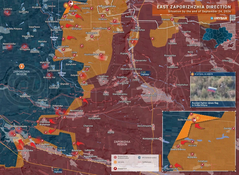 Chiến sự Ukraine 25/9: Ukraine gây bất ngờ lớn, "gió đổi chiều" cùng lúc ở Sloviansk và Liman, chuyện nghiêm trọng gì đang xảy ra với Nga - Hàng nghìn binh sĩ Ukraine bị bao vây ở Dobropillia và Kharkov Chiến sự Ukraine 25/9: Ukraine gây bất ngờ lớn, "gió đổi chiều" cùng lúc ở Sloviansk và Liman, chuyện nghiêm trọng gì đang xảy ra với Nga - Hàng nghìn binh sĩ Ukraine bị bao vây ở Dobropillia và Kharkov