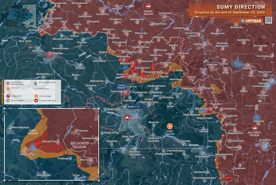 Chiến sự Ukraine 26/9: Tình huống khác lạ đang diễn ra tại Sloviansk, bất ngờ cực lớn - Sức ép nghẹt thở trong vòng vây khổng lồ ở Kharkov, 2.000 binh sĩ Ukraine mắc kẹt