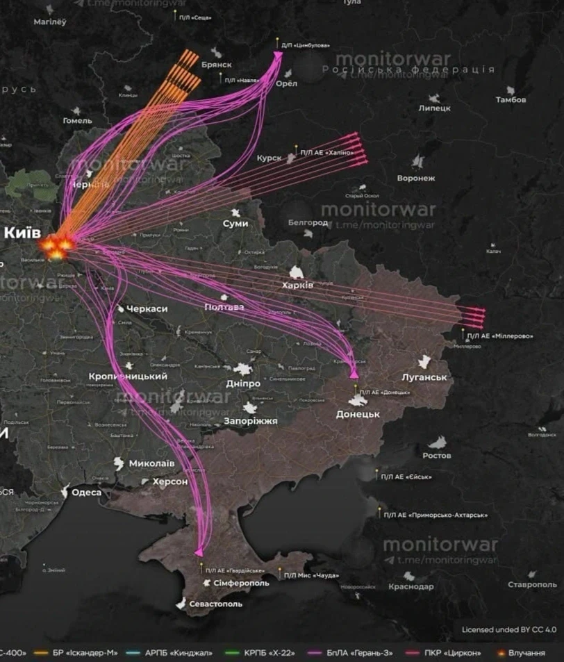 Chiến sự Ukraine 6/8: Nga ồ ạt phóng tên lửa, phòng không Ukraine bất lực hoàn toàn, Kiev chìm trong biển lửa - Nga gây bất ngờ lớn ở Zaporizhia, Ukraine không kịp trở tay