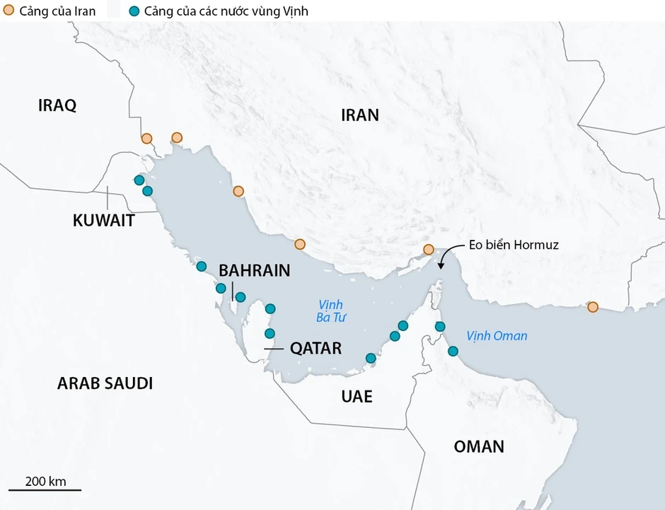 Cuộc đấu Hormuz có thể đẩy chiến sự Iran vào 'giai đoạn nguy hiểm' Cuộc đấu Hormuz có thể đẩy chiến sự Iran vào 'giai đoạn nguy hiểm'