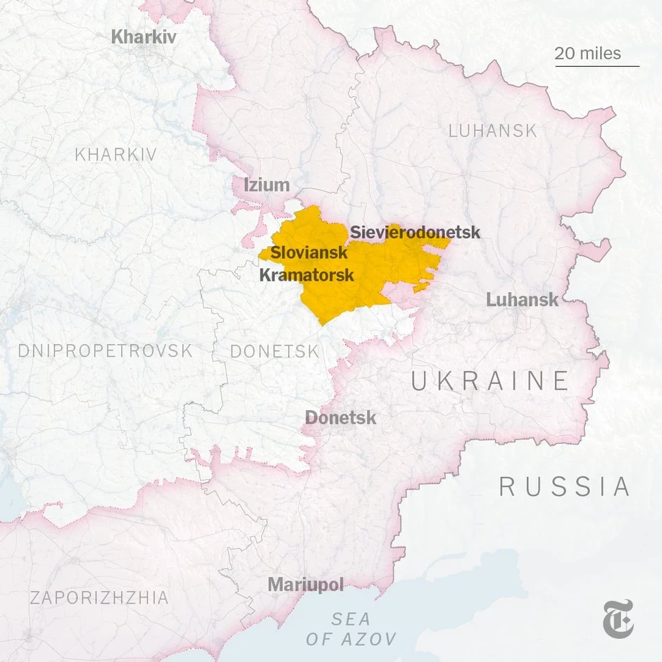 Kramatorsk - Sloviansk: Nút thắt quyết định tương lai xung đột tại Ukraine? Kramatorsk - Sloviansk: Nút thắt quyết định tương lai xung đột tại Ukraine?