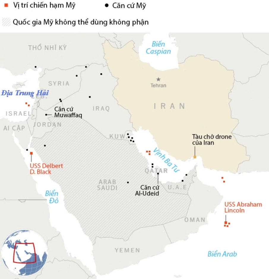Tình thế đơn thương độc mã của Iran trước sức ép từ Mỹ Tình thế đơn thương độc mã của Iran trước sức ép từ Mỹ