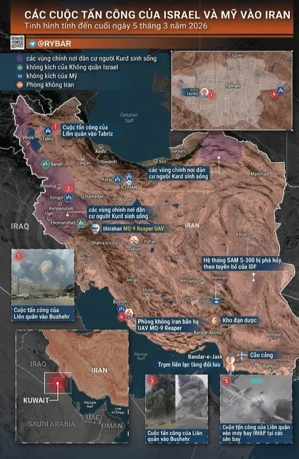 Toàn cảnh xung đột Trung Đông: Iran "đổi bài" hay hết tên lửa? Toàn cảnh xung đột Trung Đông: Iran "đổi bài" hay hết tên lửa?