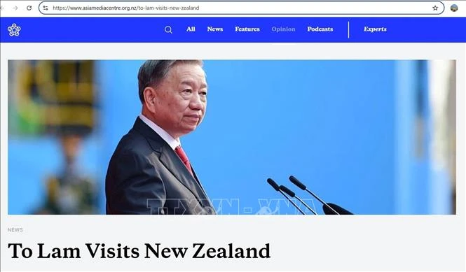 Truyền thông New Zealand: Quan hệ với Việt Nam đang bước vào giai đoạn gắn kết mới Truyền thông New Zealand: Quan hệ với Việt Nam đang bước vào giai đoạn gắn kết mới