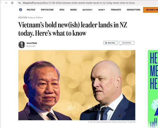Truyền thông New Zealand: Quan hệ với Việt Nam đang bước vào giai đoạn gắn kết mới Truyền thông New Zealand: Quan hệ với Việt Nam đang bước vào giai đoạn gắn kết mới