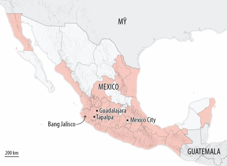 Vòng xoáy bạo lực ở Mexico khi trùm ma túy El Mencho bị tiêu diệt Vòng xoáy bạo lực ở Mexico khi trùm ma túy El Mencho bị tiêu diệt