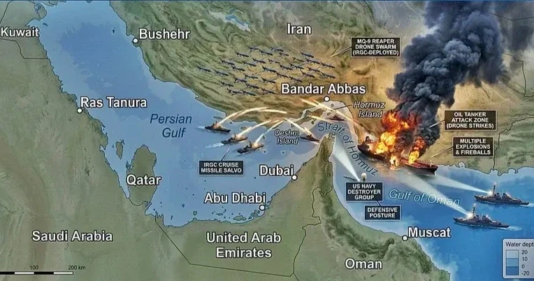 Xung đột Trung Đông 20/4: Nguy cấp, căng thẳng Mỹ - Iran bất ngờ nóng rực - Hai bên đồng loạt nổ súng, đổ thêm dầu vào lửa khiến eo biển Hormuz sôi sục Xung đột Trung Đông 20/4: Nguy cấp, căng thẳng Mỹ - Iran bất ngờ nóng rực - Hai bên đồng loạt nổ súng, đổ thêm dầu vào lửa khiến eo biển Hormuz sôi sục