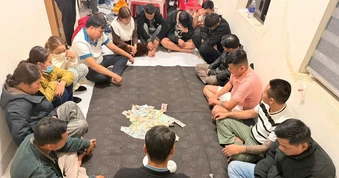 ‘Con bạc’ chạy tán loạn khi lực lượng chức năng đột kích lúc nửa đêm
