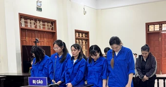 10 nữ bị cáo trong đường dây mang thai hộ xuyên quốc gia lĩnh án