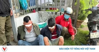 2 tên trộm chó chống trả lực lượng công an khi bị truy bắt
