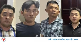 4 đối tượng trộm chó dùng hung khí tấn công công an