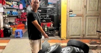 6 giờ truy xét người kê gạch, tháo trộm bánh ô tô trong khu đô thị ở Hà Nội