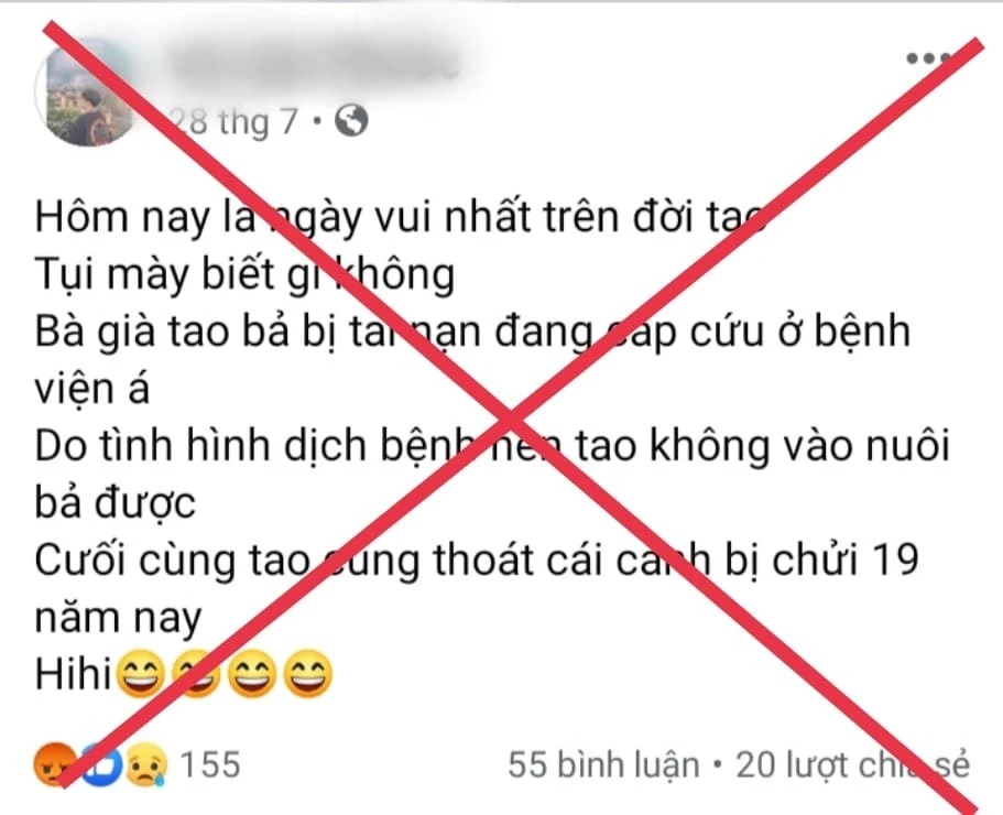 Admin nhóm “Con ghét bố mẹ” có phải chịu trách nhiệm nếu thành viên đăng bài vi phạm pháp luật? Admin nhóm “Con ghét bố mẹ” có phải chịu trách nhiệm nếu thành viên đăng bài vi phạm pháp luật?
