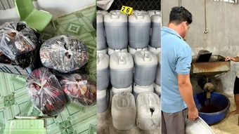 An Giang: Khởi tố chủ cơ sở sản xuất, chế biến, tiêu thụ khoảng 10 tấn cà-phê bột giả
